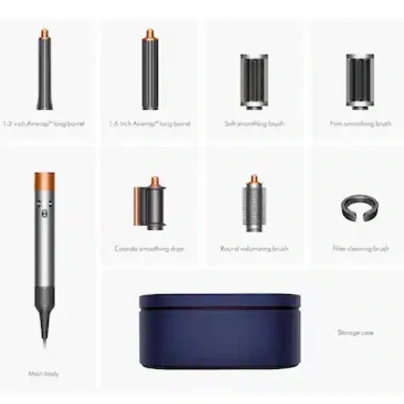 Dyson Airwrap Multi-Styler Complete Long Hair with NEW upgraded attachments - Picture 2 of 9